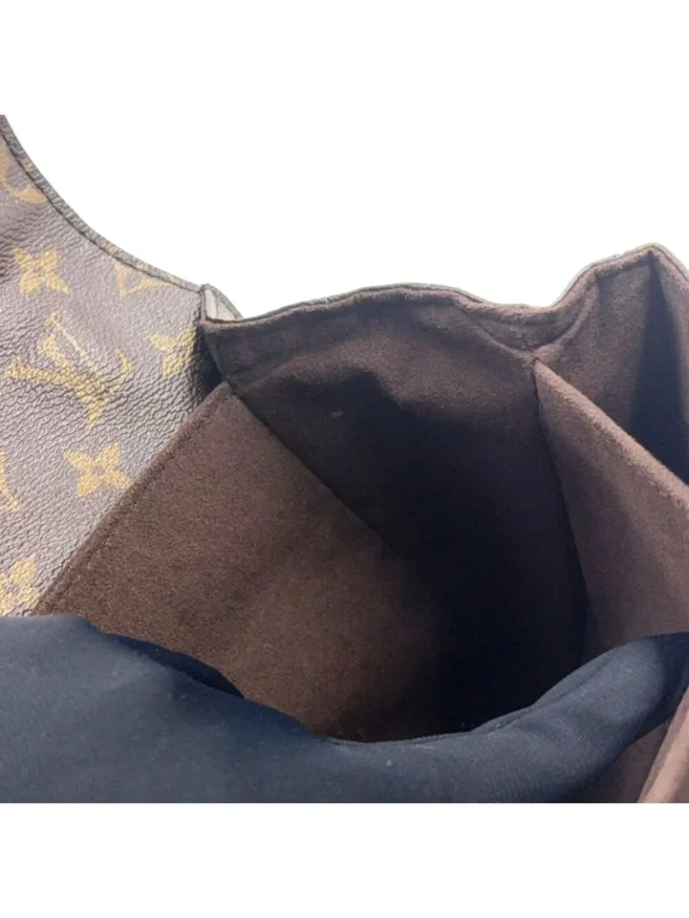 Louis Vuitton Pochette Metis MM Monogram Ready Leather Brown Light Handbag Gold